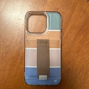 Walli case for iPhone 13 Pro, Neutral Stripe